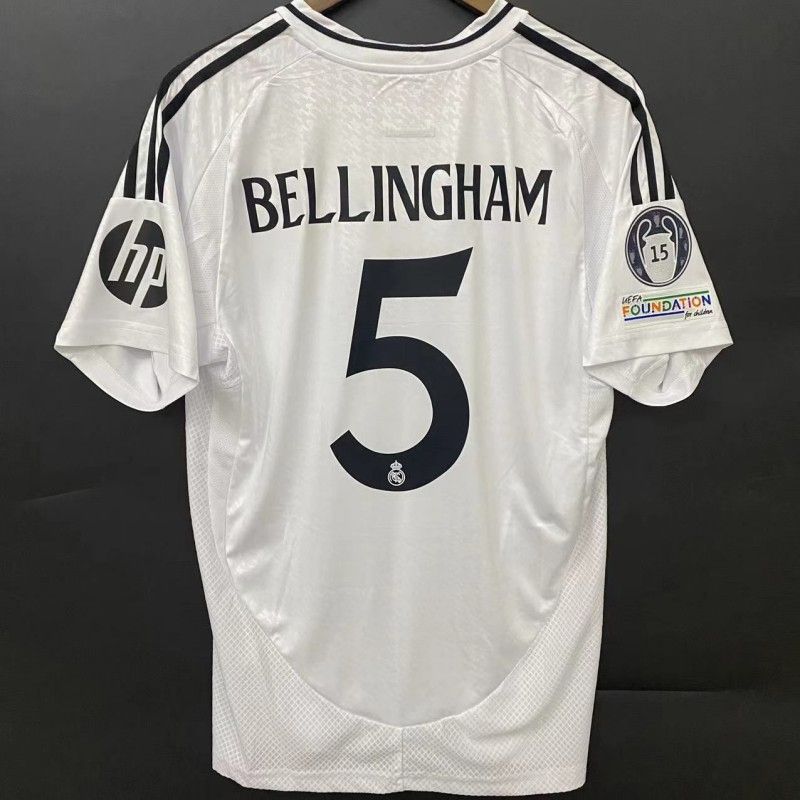 レアル・マドリード 24/25 ホームユニフォーム 5番 BELLINGHAM レアル・マドリード 24/25 ホームユニフォーム 5番 BELLINGHAM