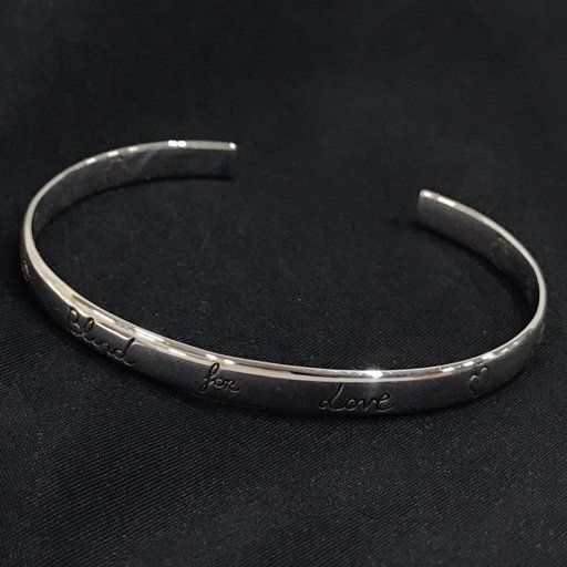 グッチ GUCCI 455242-J8400 0701 ブレスレット 19cm ブラインド フォーラブ バングル メンズ レディース ユニセックス ブランド ロゴ GG シルバー 925 6256062