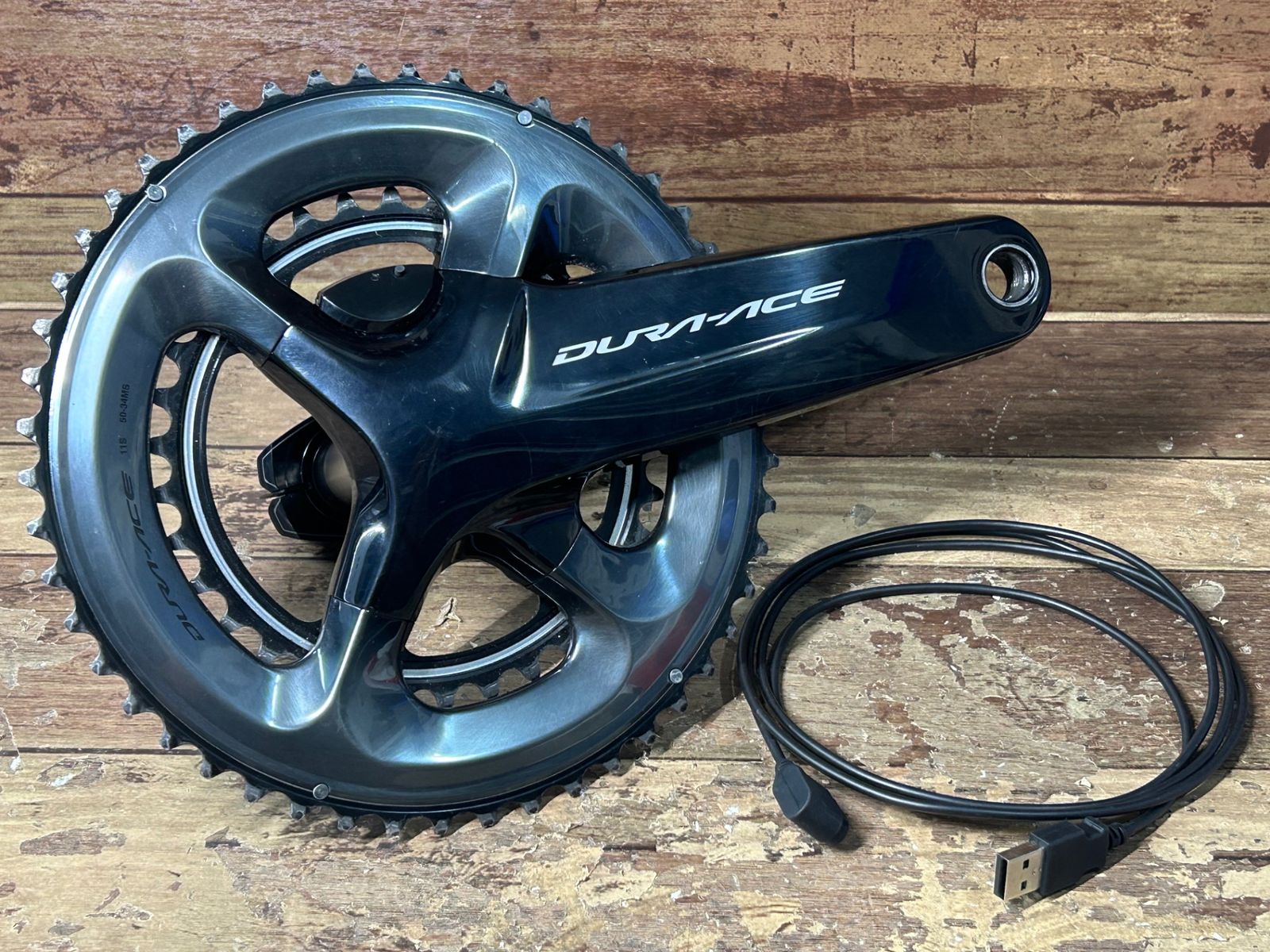 IC802 シマノ SHIMANO デュラエース DURA-ACE FC-R9100-P パワーメーター クランクセット 170mm 50|34T 11S