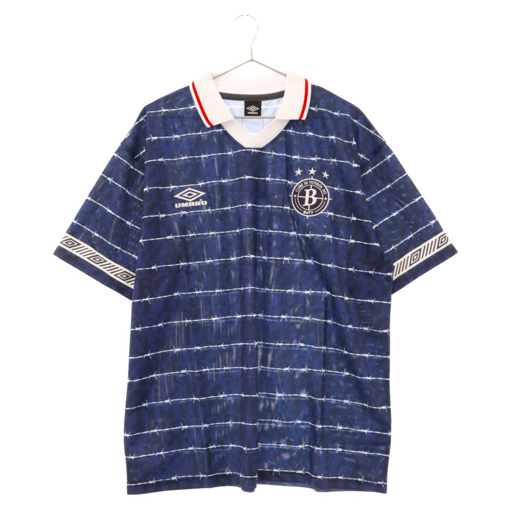 BoTT (ボット) 22SS×umbro BEAMS限定 Uniform Polo アンブロ ユニフォームポロ 半袖Tシャツ ネイビー  ULUSJA70BT - メルカリ