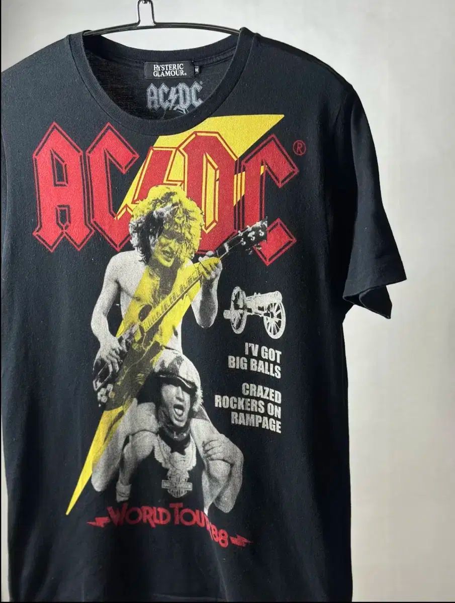 Hysteric glamour x ACDC t shirts S