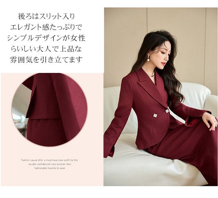 BURBERRY バーバリー スカートスーツ 上下 セットアップ 13 ネイビー系