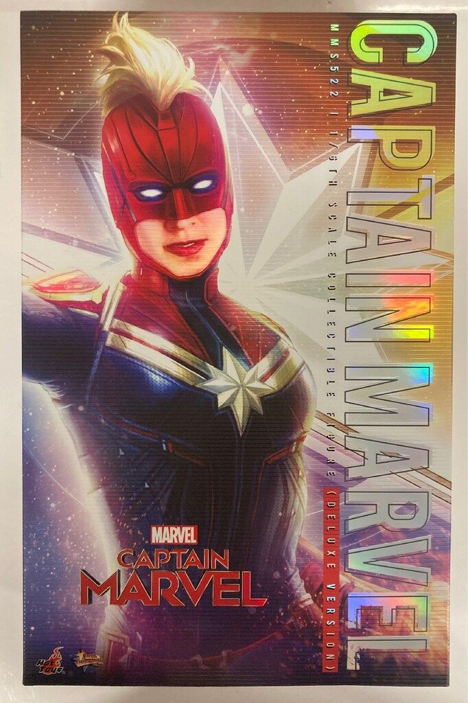 HOTTOYS MOVIE MASTERPIECE CAPTAIN MARVEL (DELUXE VERSION) MMS522