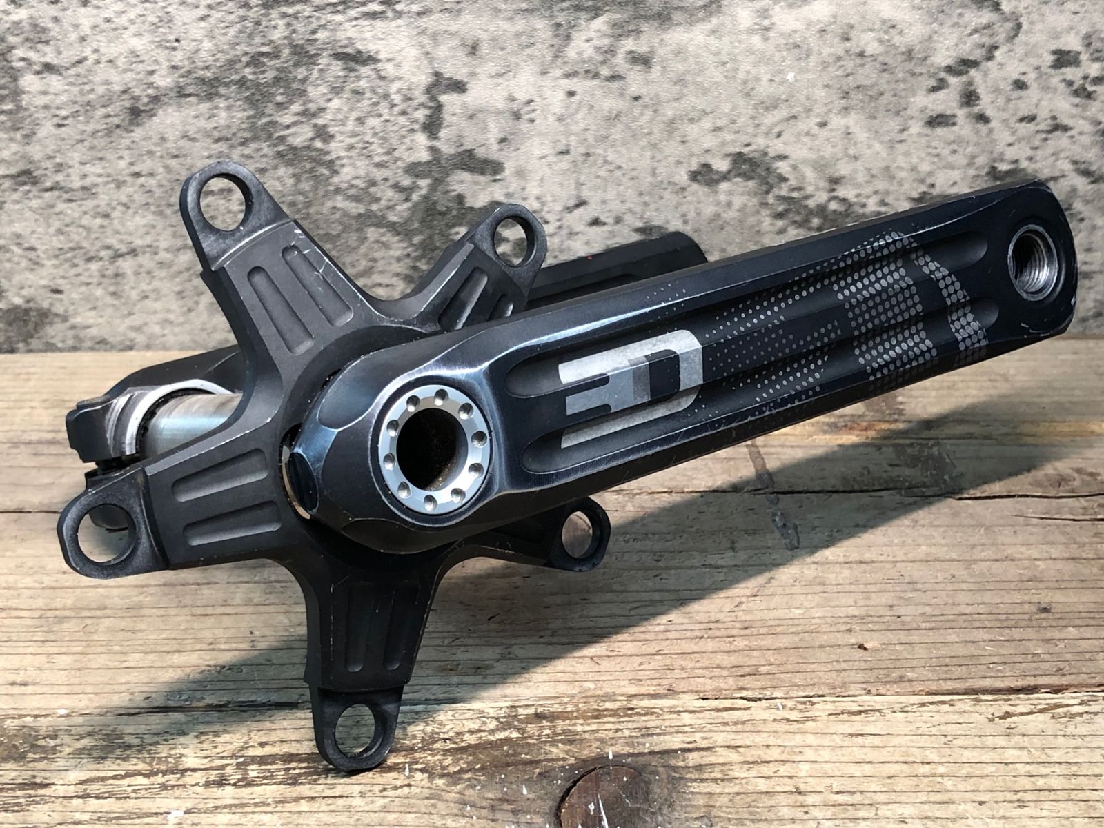 ローター ROTOR 3DF クランクアーム 175mm PCD110 未使用品 ローター ROTOR 3DF 175mm 30mm軸 5アーム PCD110mm