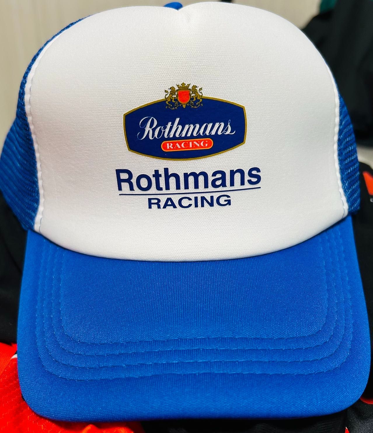 絶版限定年代物★ロスマンズRacingキャップ\フリーサイズ★店頭未展示品★ 絶版限定年代物☆ロスマンズRacingキャップ/フリーサイズ☆店頭未展示