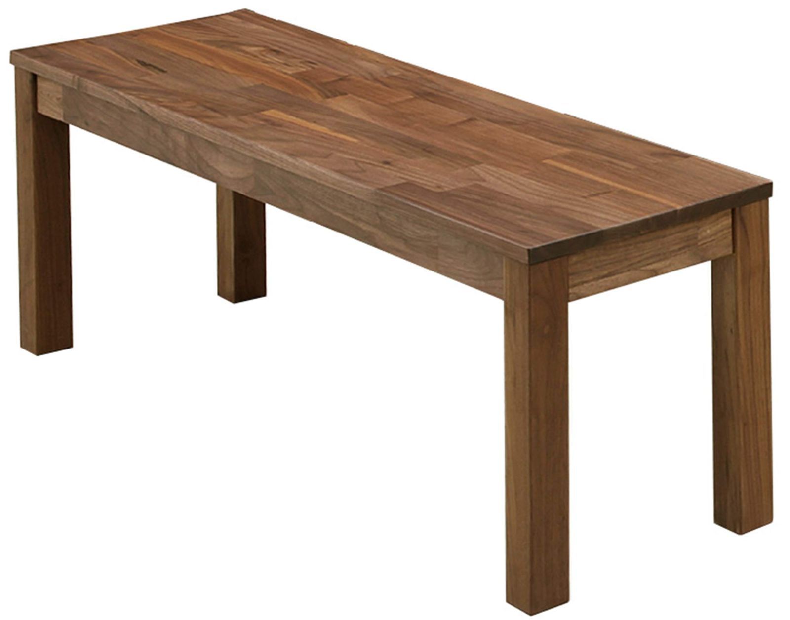 幅115×奥行33×高さ43cm ベンチ 板座面 ブラウン 関家具 235945