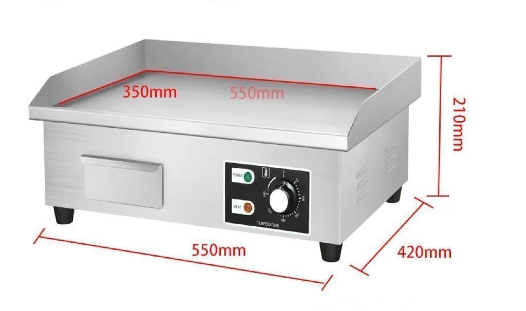 鉄板焼 温度制御