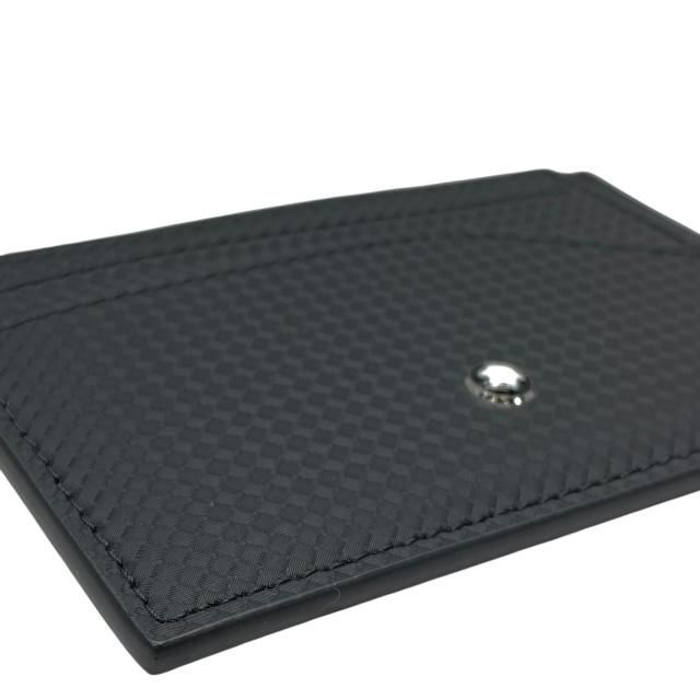 [美品] モンブラン/ カードケース レザー 名刺入れ パスケース ブラック 未使用】MONTBLANC モンブラン カードケース パスケース 名刺