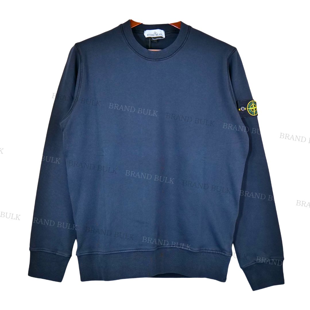 新品】 STONE ISLAND 24SS コットン スウェット ネイビー - メルカリ