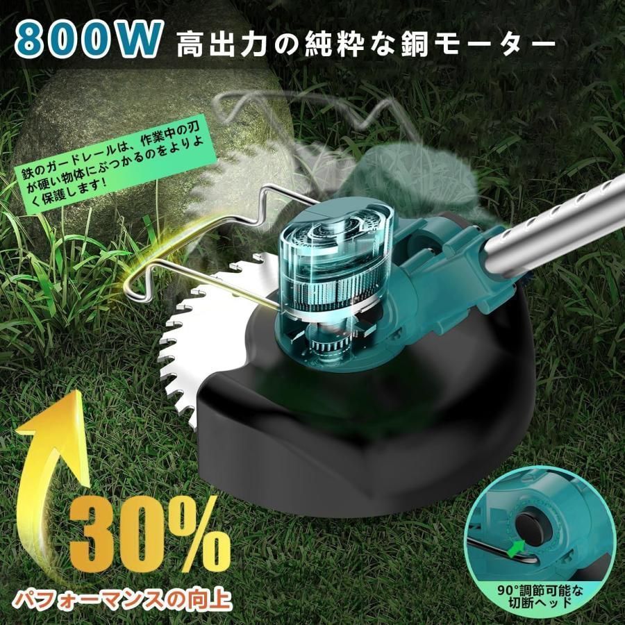Amazon.co.jp: Gakkiti 充電式 草刈り機 コードレス マキタ18V
