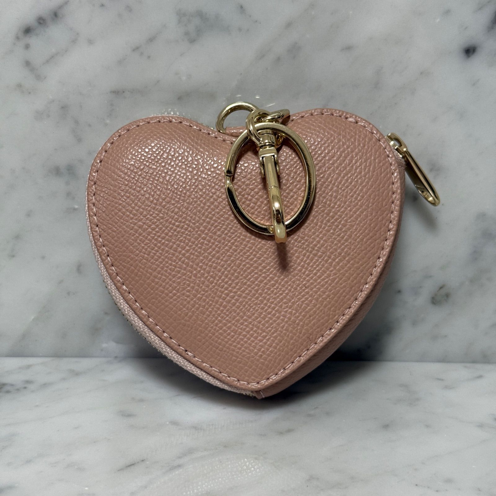 新品 未使用 FURLA フルラ コインケース 小銭入れ ハート ピンク 