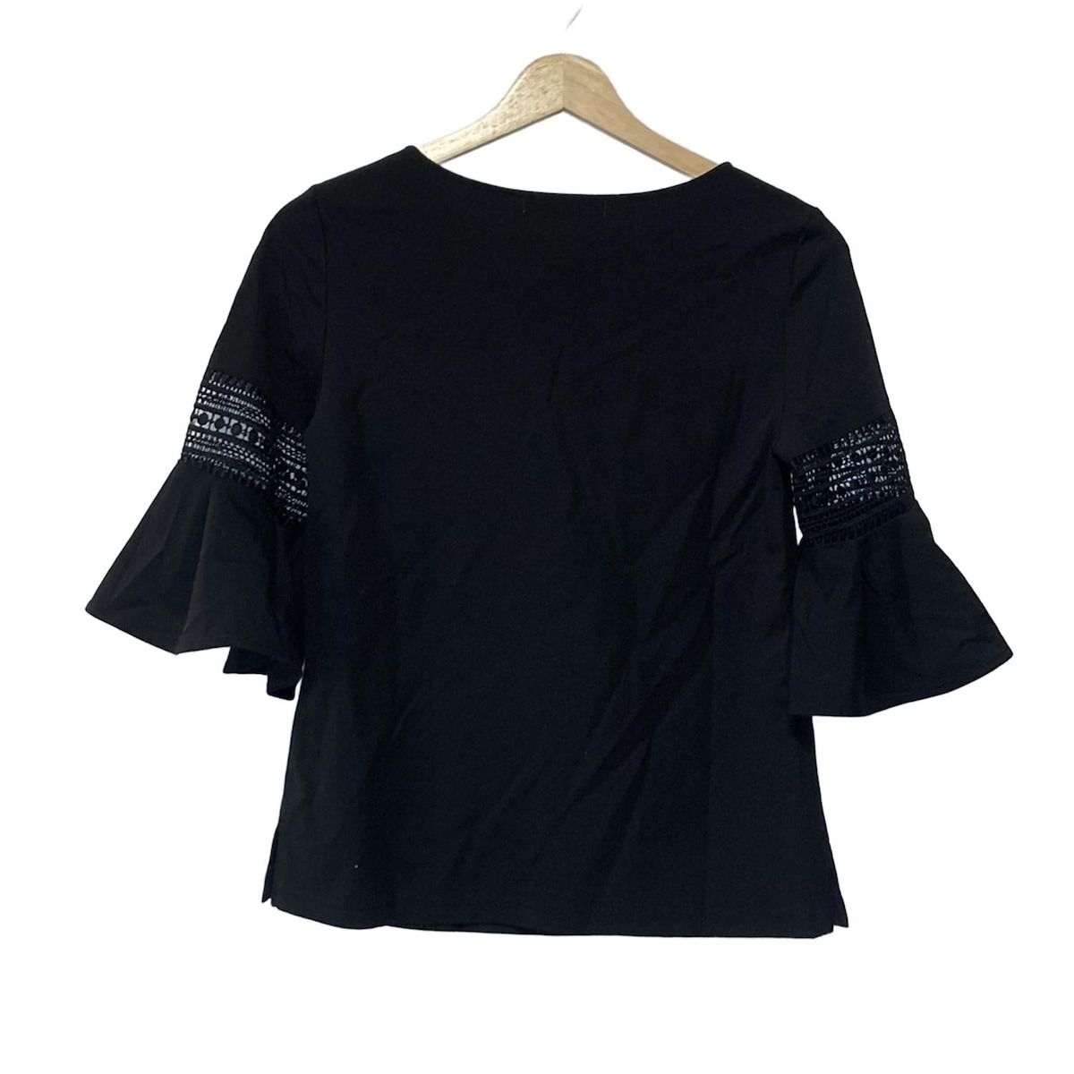 ☆R62012T☆ M·premier BLACK カットソー M-premierBLACK(エムプルミエブラック) 七分袖カットソー サイズ