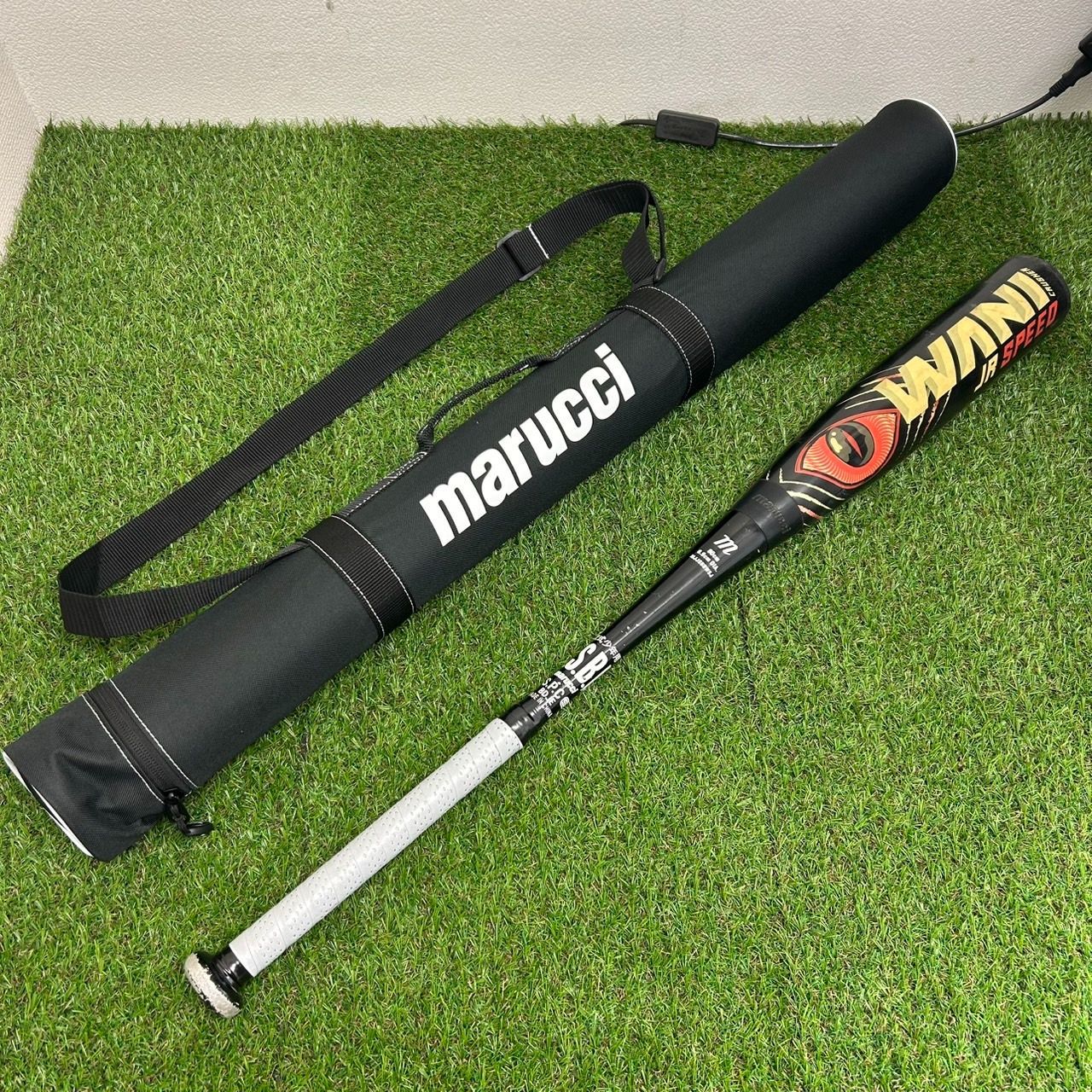 M0787 marucci マルーチ ワニクラッシャー 赤ワニ 少年用 軟式 複合バット 品