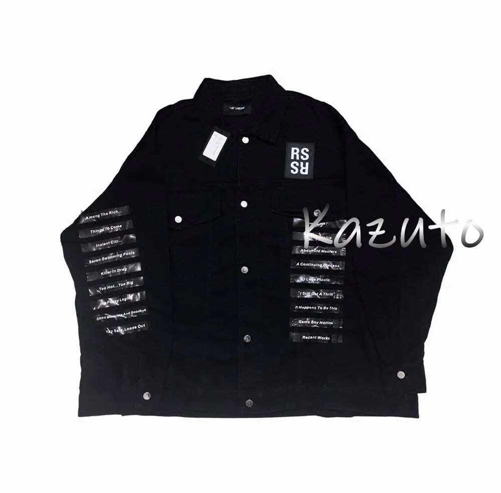 RAF SIMONS - 18SS RAF SIMONS 権力の美学 デニムジャケットの通販 by R_official's shop｜ラフシモンズ ならラクマ
