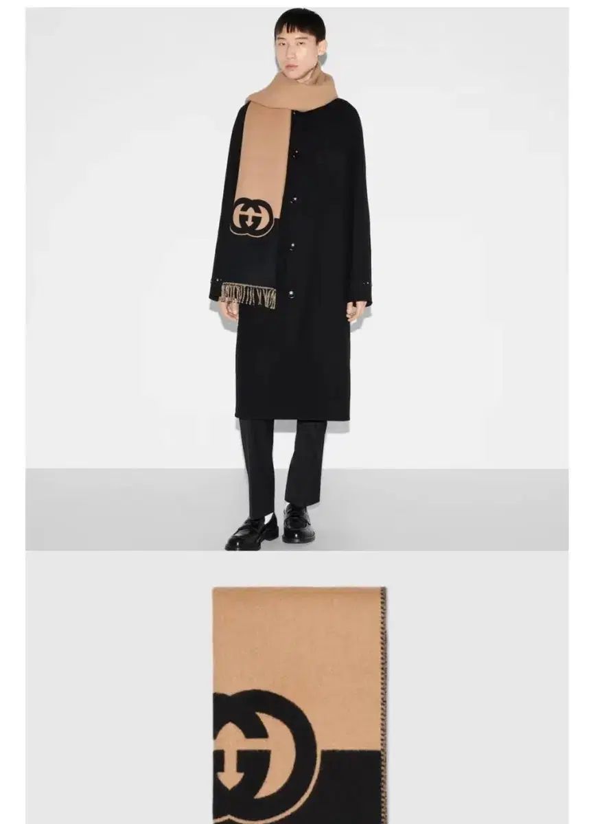 GUCCI グッチ インターロッキング G マフラー