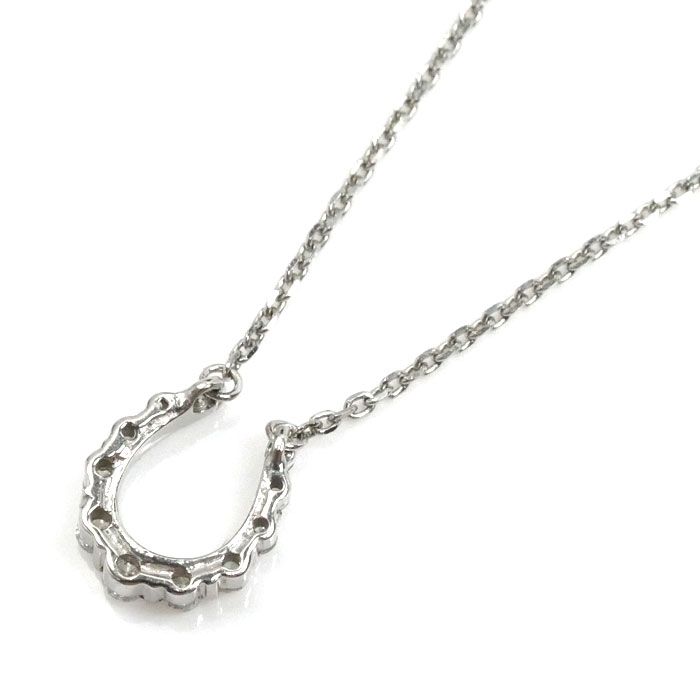 ヴァンドーム青山 ホースシューネックレス ダイヤプラチナ Pt950 Pt Vendome Aoyama - ヴァンドーム青山 Pt950/ Pt850 ダイヤモンド