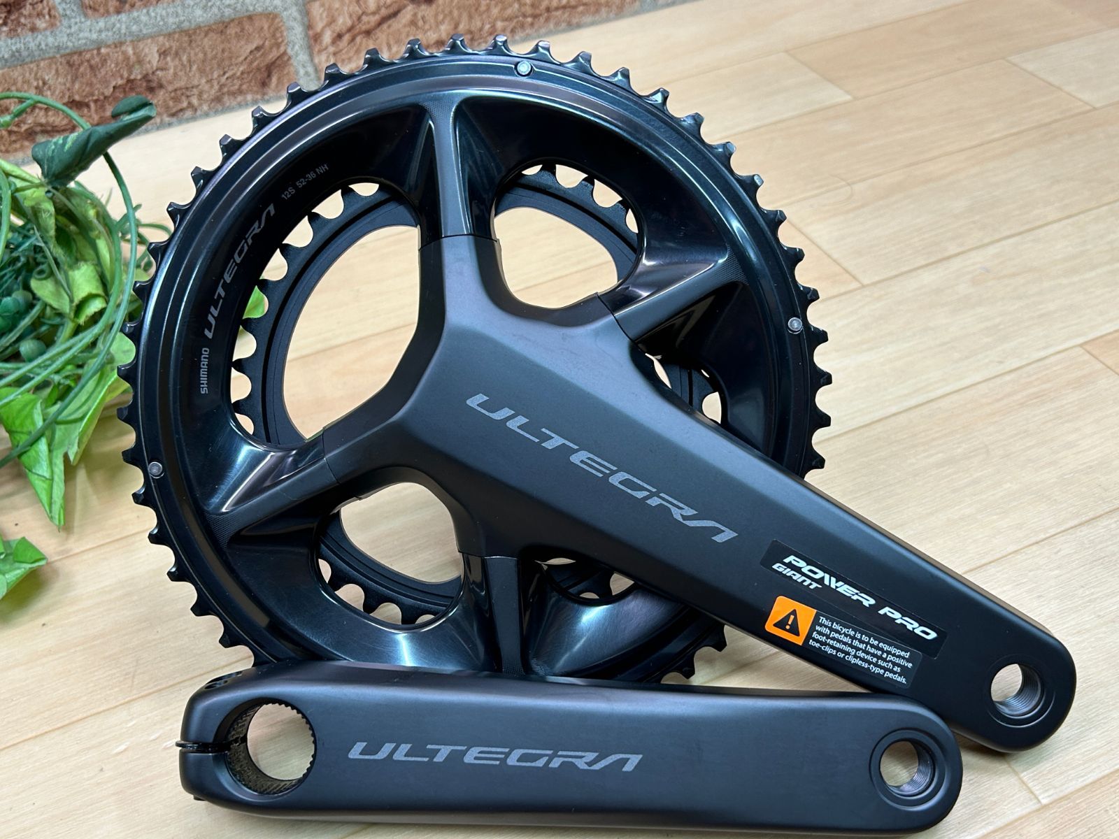 イチ推し!! 未使用品!! GIANT POWER PRO × SHIMANO ULTEGRA FC