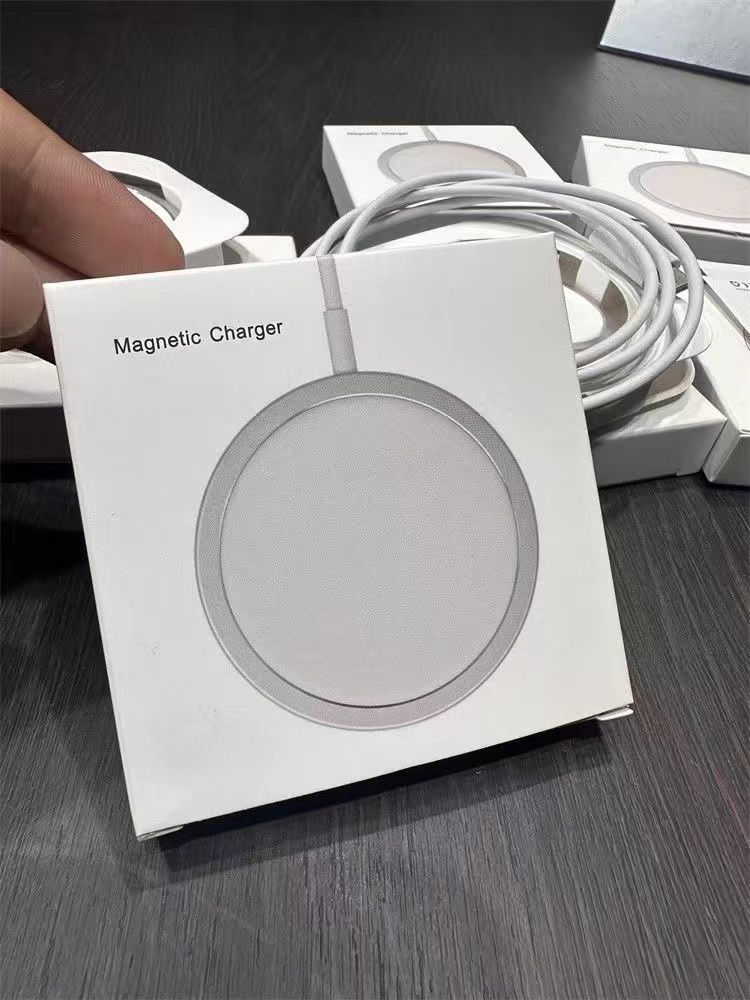 新品未開封 純正Apple magsafe ワイヤレス充電 アップルマグセーフ - メルカリ