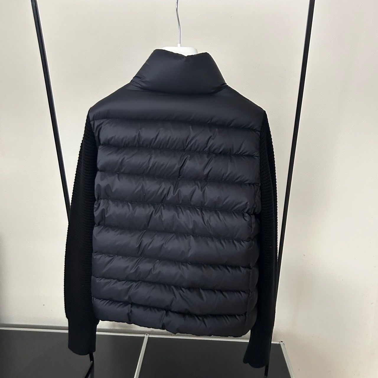 Moncler ハイブリッドダウンニット ブラック Mサイズ モンクレール MONCLER☆ハイブリッドダウンニット☆ブラック