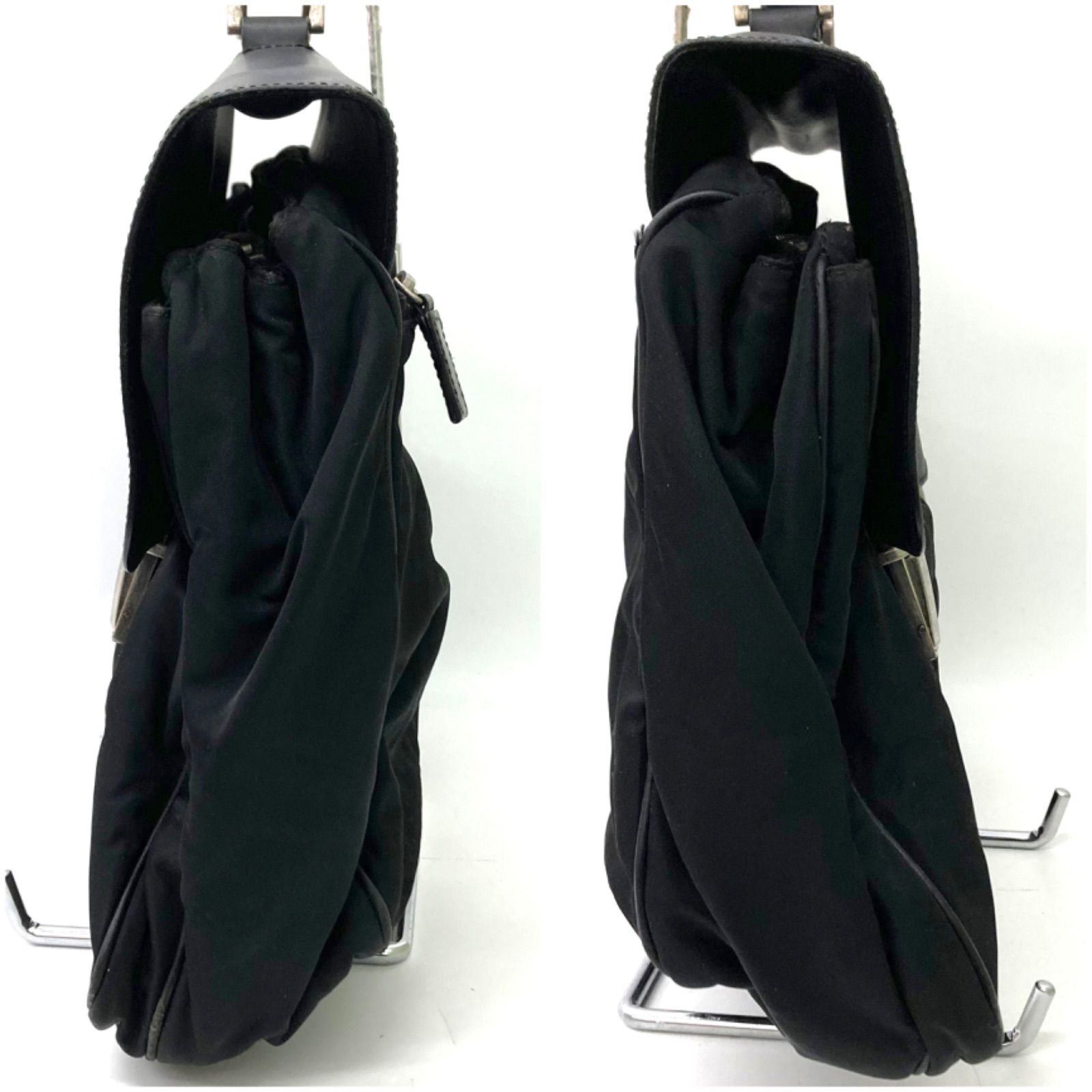PRADA】プラダ ビジネスバッグ ブリーフケース レザー ナイロン PRADA】プラダ ビジネスバッグ ブリーフケース レザー ナイロン