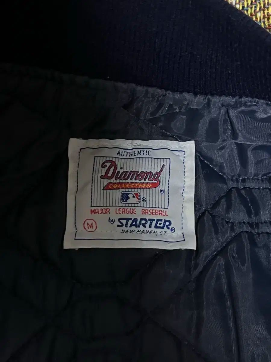 90s Made in USA STARTER スターター ニューヨーク ヤンキース ジャケット M KANDAIZUMI_COM