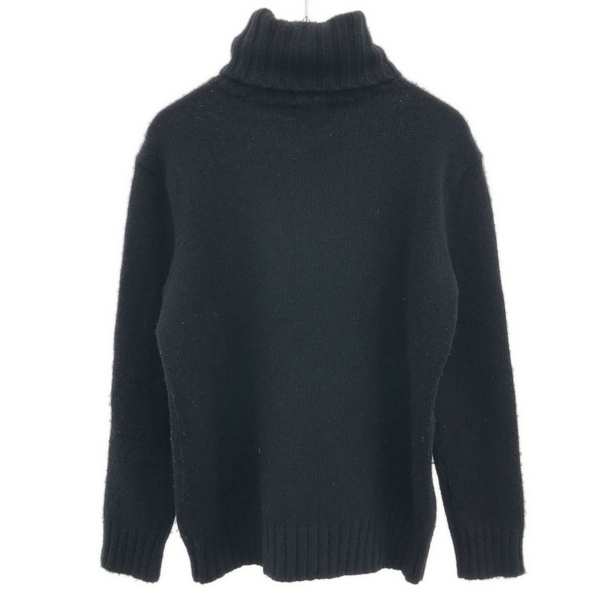 S*6様 Ralph Lauren タートルネックニット ブラック　クレスト S*6様 Ralph Lauren タートルネックニット ブラック クレスト