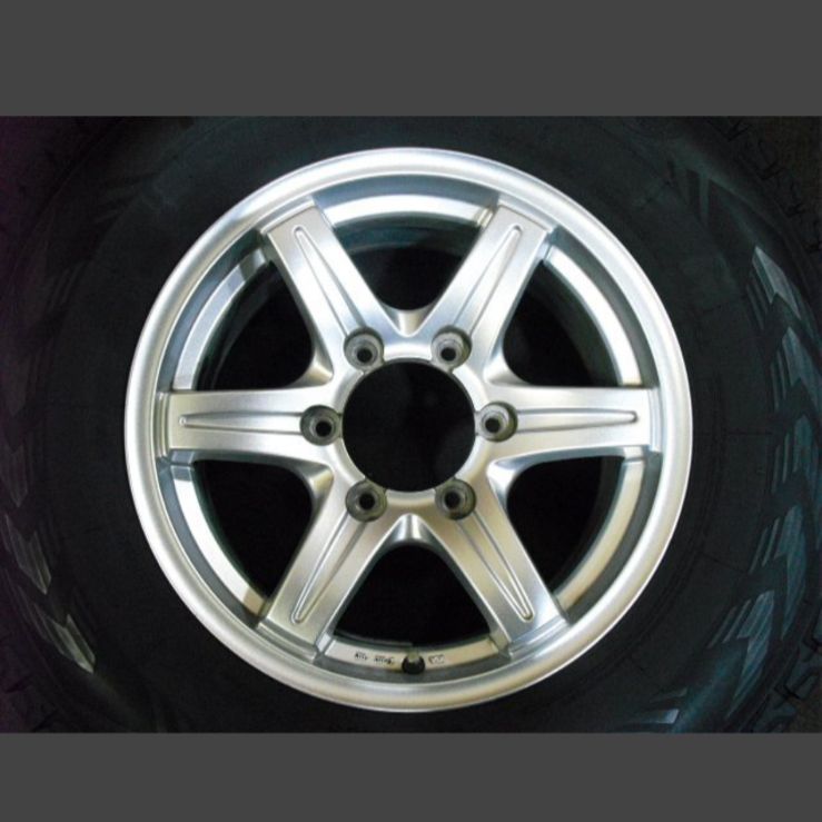 T-2114 本州 バリ山 ヨコハマ G075 265 70R16 パジェロ 210.215 ハイラックスサーフ 等 16インチスタッドレス タイヤホイール