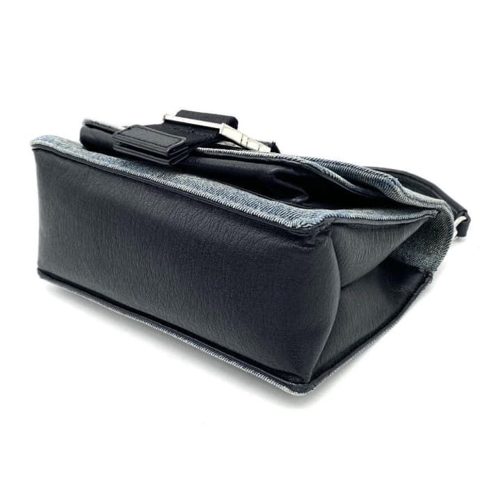 中古】良品 DIESEL ディーゼル ロゴ プレート 2way デニム