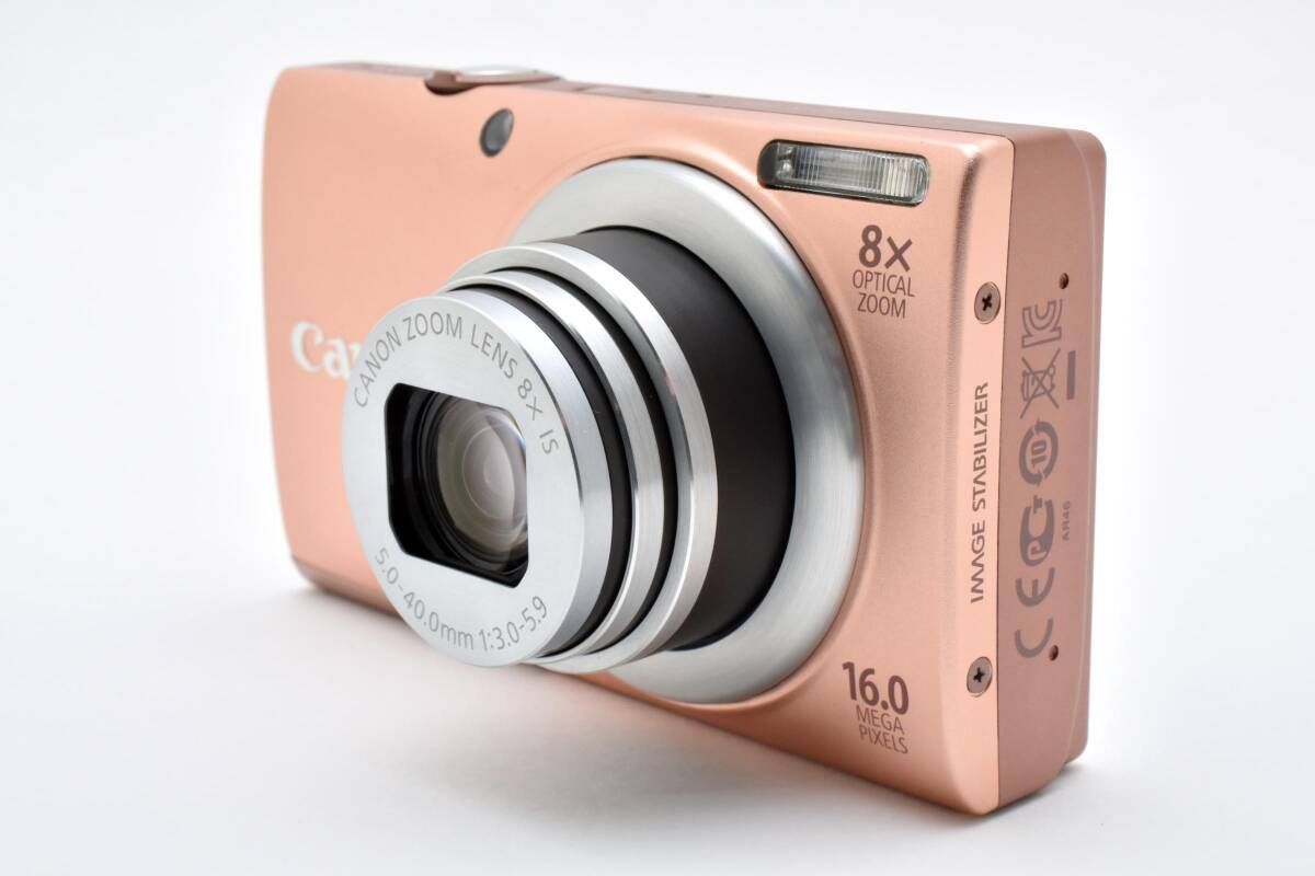 ☆美品☆ キヤノン Canon PowerShot A4000 IS ピンク コンパクト 