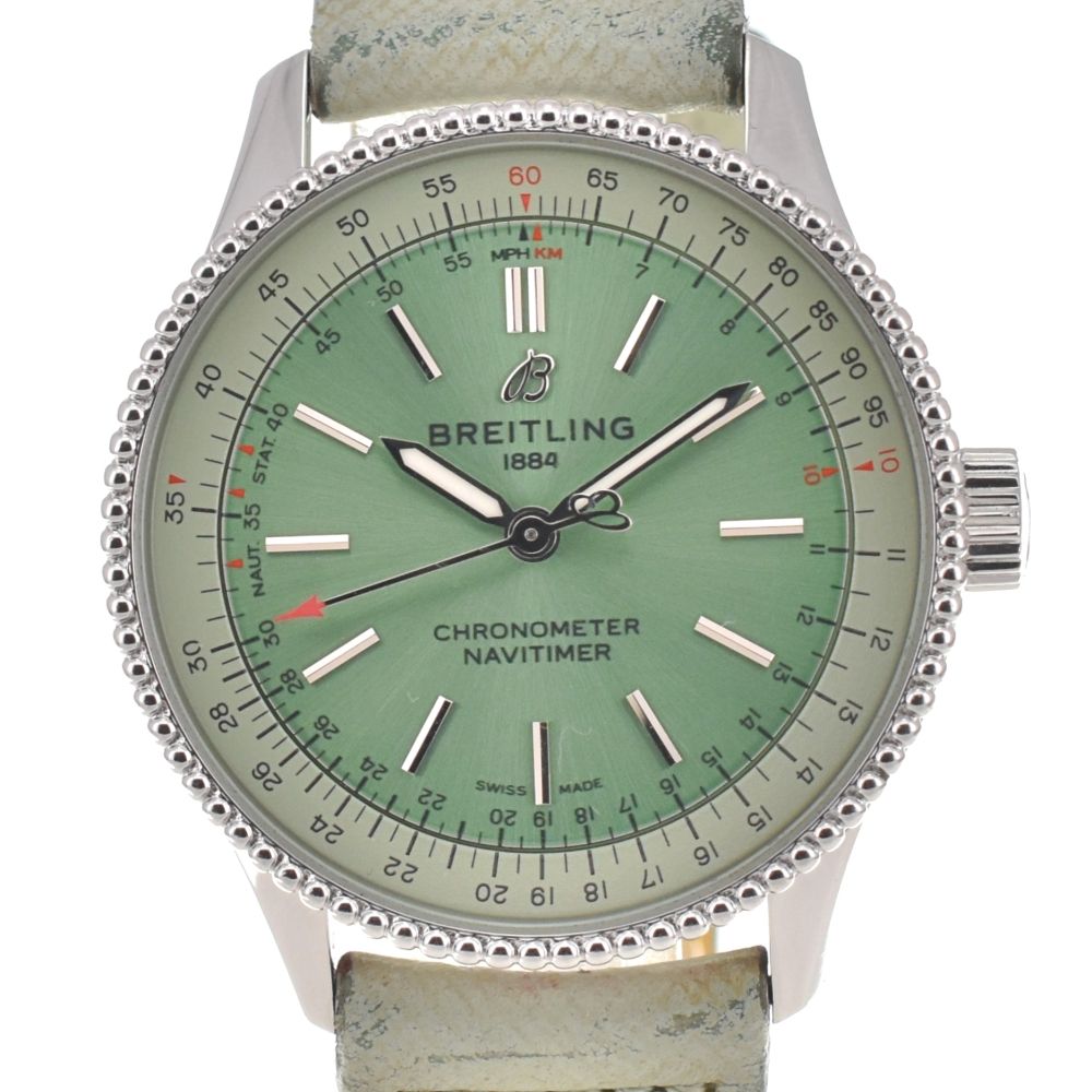 ブライトリング BREITLING A17395 ナビタイマー オートマチック 35 自動巻き レディース R 138666