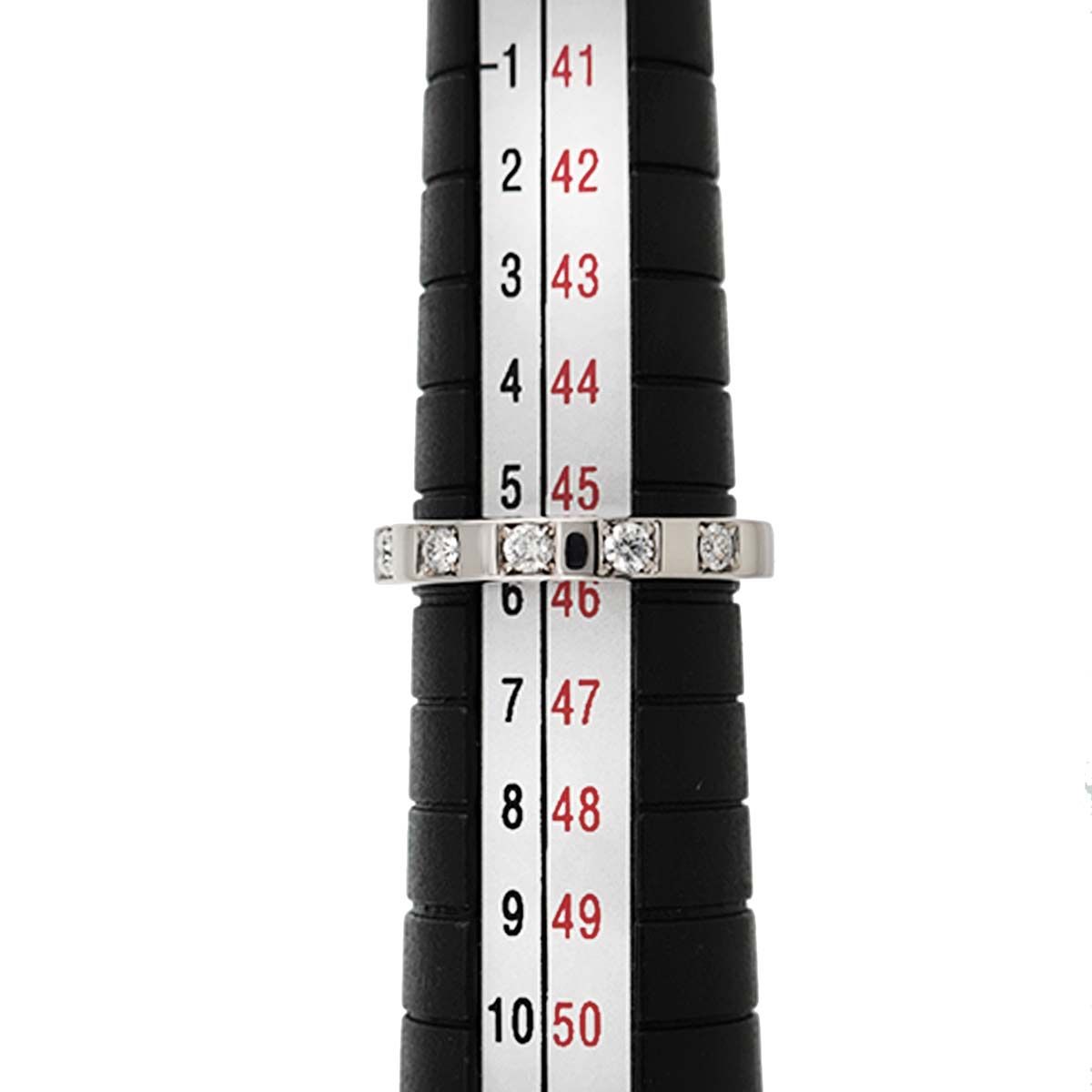 ブルガリ BVLGARI マリーミー 6号 リング ダイヤ 5P Pt プラチナ 指輪  