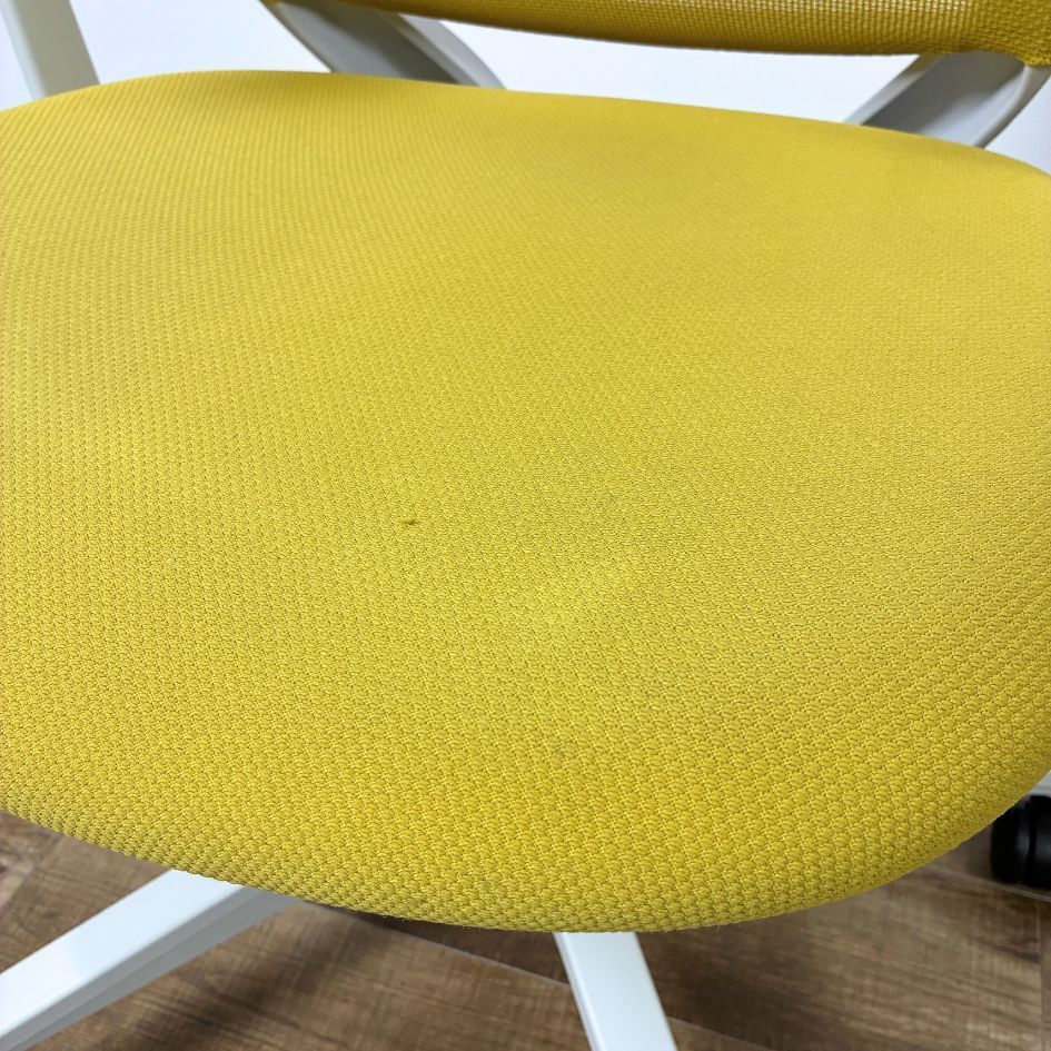 オフィスチェア オリーブイエロー