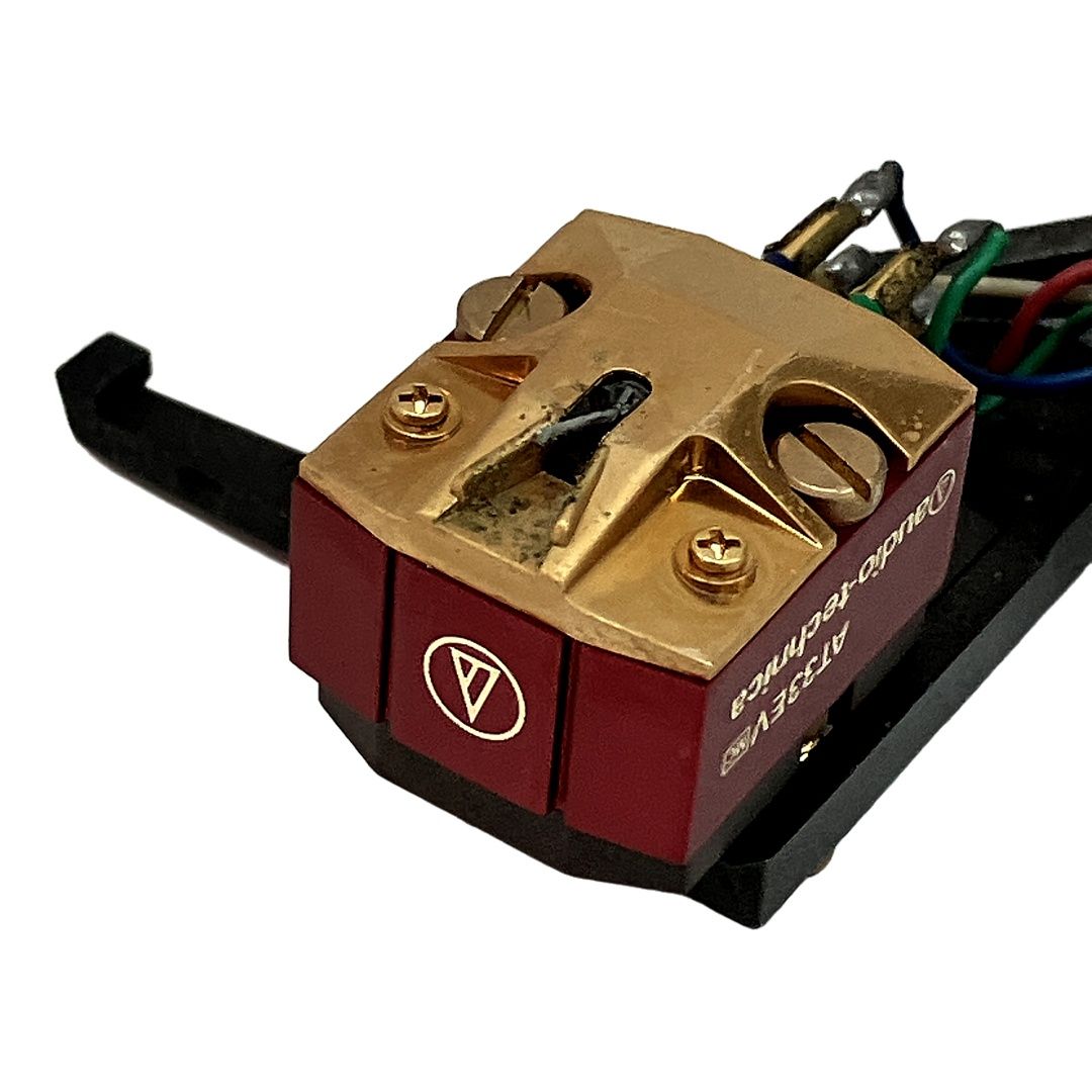 audio-technica AT33EV MC型 カートリッジ DENON シェル付き レコード 音響機材 オーディオテクニカ ジャンク C10473096