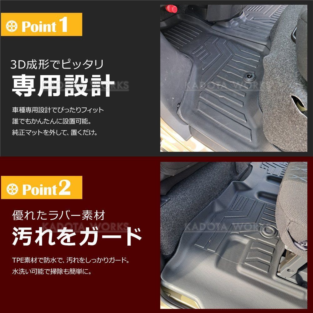 立体マット 3Dフロアマット