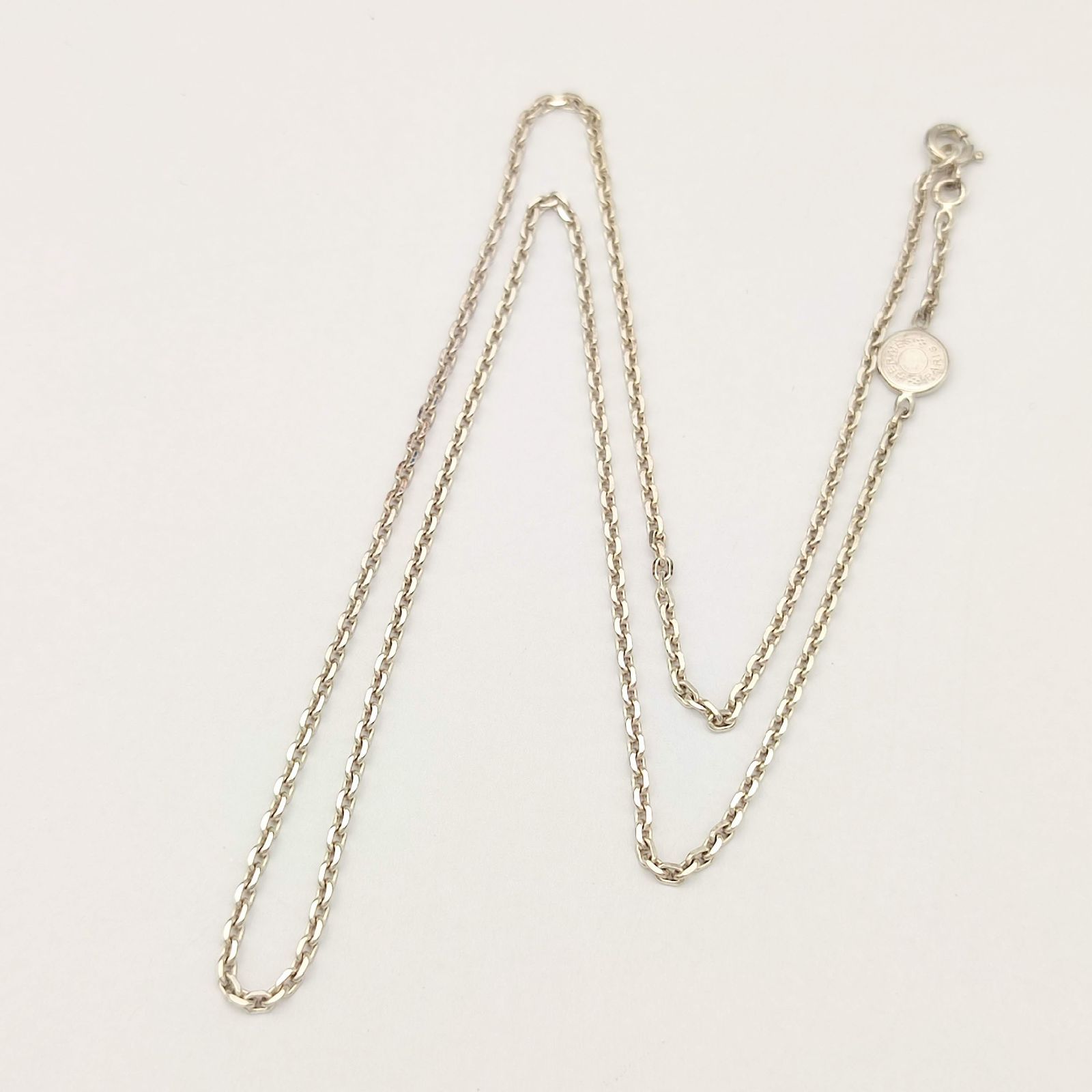 美品】HERMES エルメス セリエチェーンネックレス SILVER シルバー925 