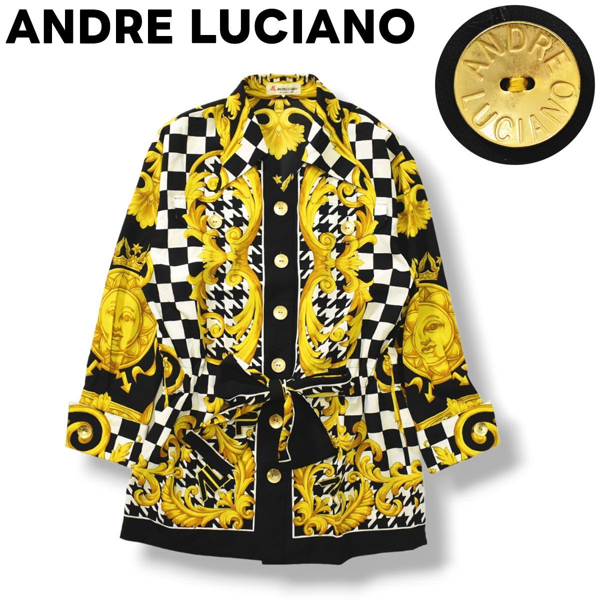 アンドレルチアーノ ANDRE LUCIANO シャツ フリーサイズ9号