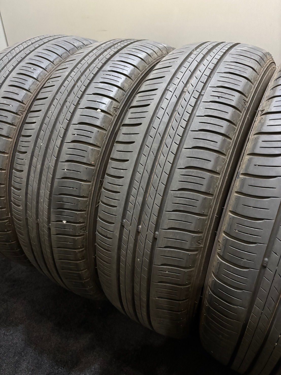 195|60R17 DUNLOP|ENASAVE EC300 20年製 夏タイヤ サマータイヤ 4本 ダンロップ エナセーブ ライズ ロッキー 2-J105