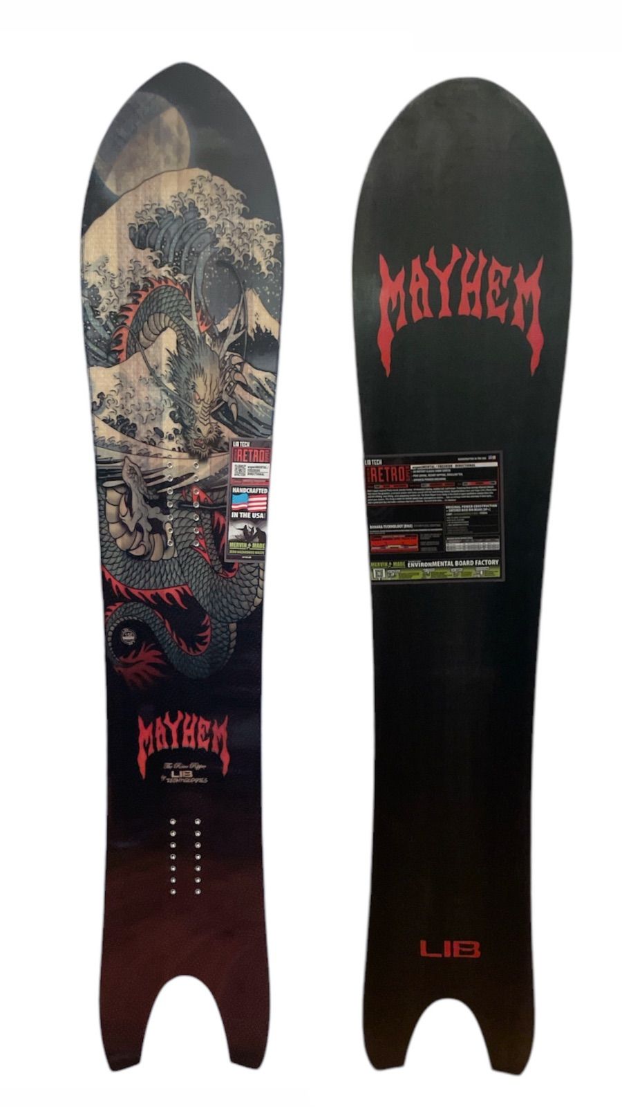 LIBTECH * RETRO RIPPER 23-24 156 リブ メイへム リブテック 156cm