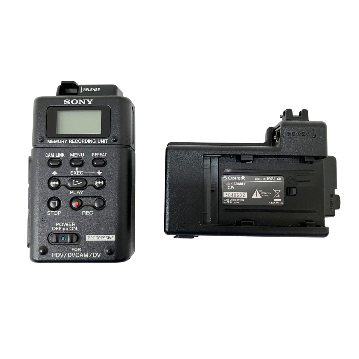 SONY HVR-MRC1 HVRA-CR1 メモリー レコーディングユニット 2009年製 ソニー ジャンク O9956297