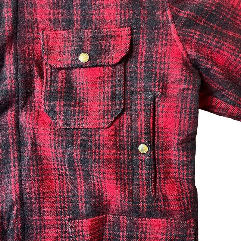 安く】 50s Woolrich ウールリッチ チェック ウール マッキーノ