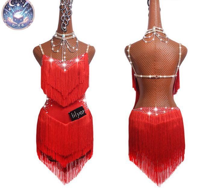 ワンピース フリンジドレス