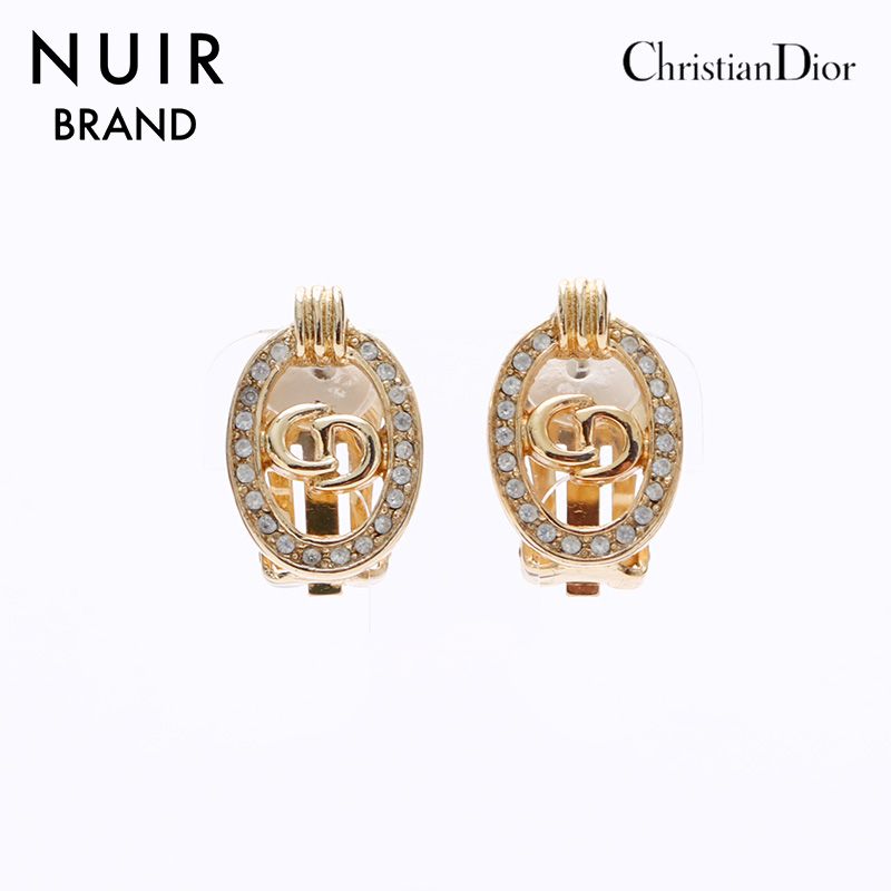 Christian Dior クリスチャンディオール イヤリング ライン