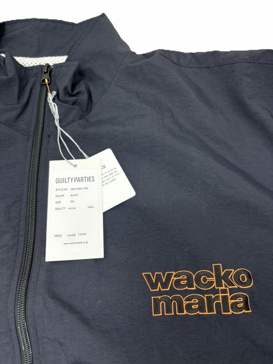 WACKO MARIA ナイロントラックジャケット XXL  未使用品 【WS00215-003】