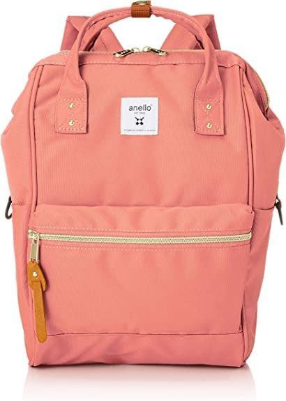 ピンク アネロ 口金 リュック S | A4 口金|撥水|多収納|PC収納 CROSS BOTTLE ATB0197Z ピンク
