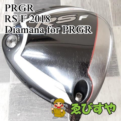 狭山□【中古】 ドライバー プロギア RS F 2018 Diamana for PRGR SR