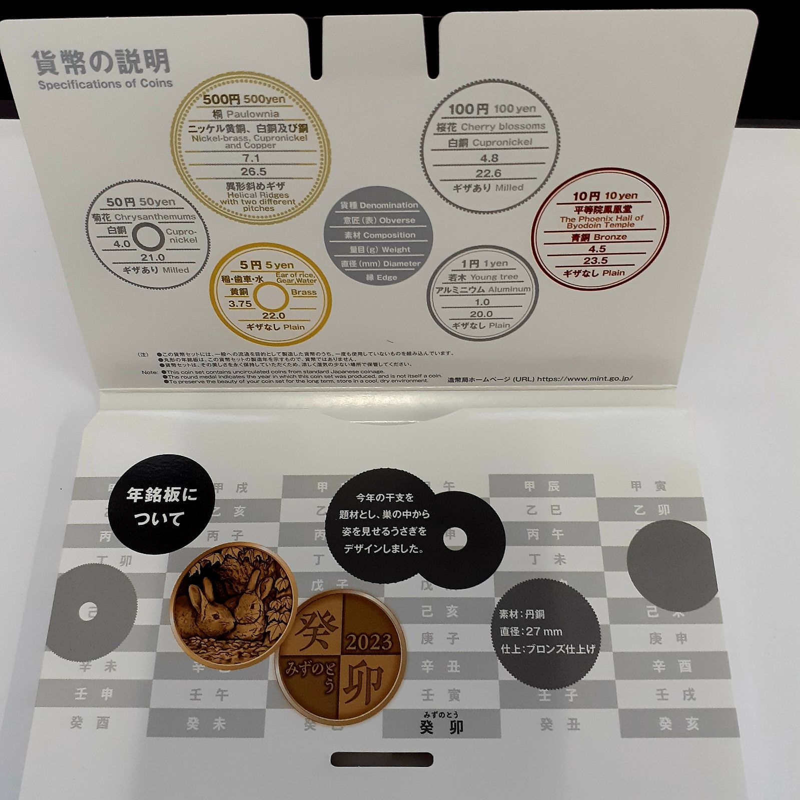 2023年（令和5）貨幣セット ミントセット MINT SET JAPAN MINT