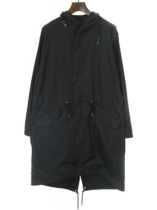 wjk M-52 destroy cotton twill モッズコート 黒 定価13万wjk M52