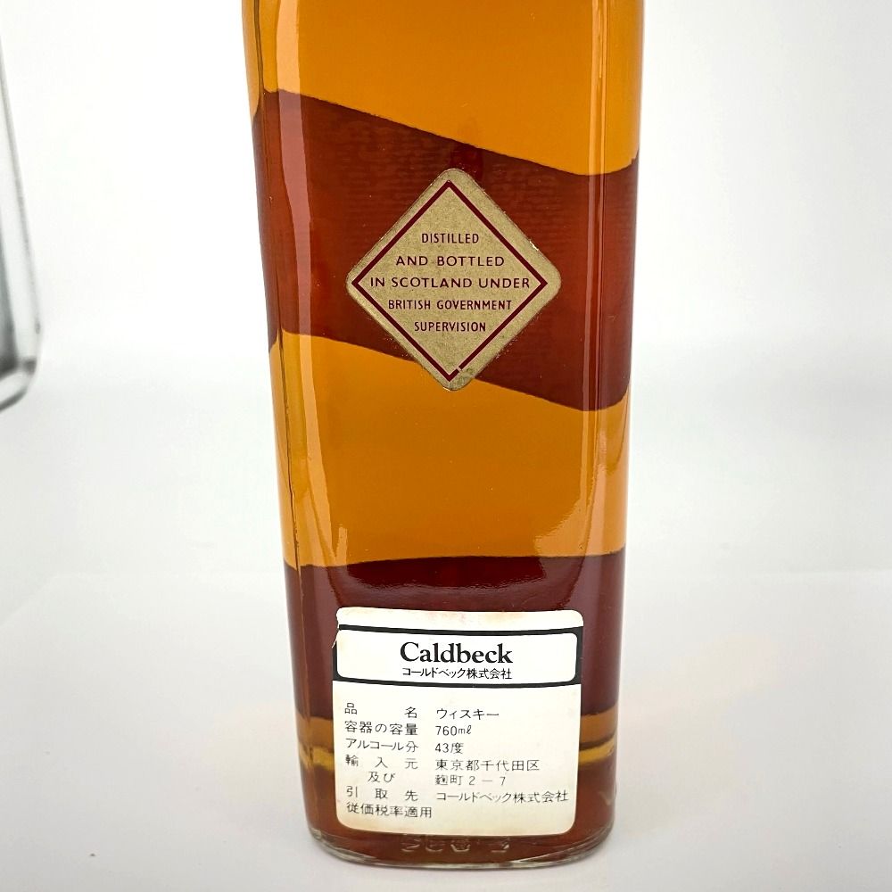 未開栓 特級JOHNNIE WALKER ジョニーウォーカー 43% 赤ラベル EEK25a