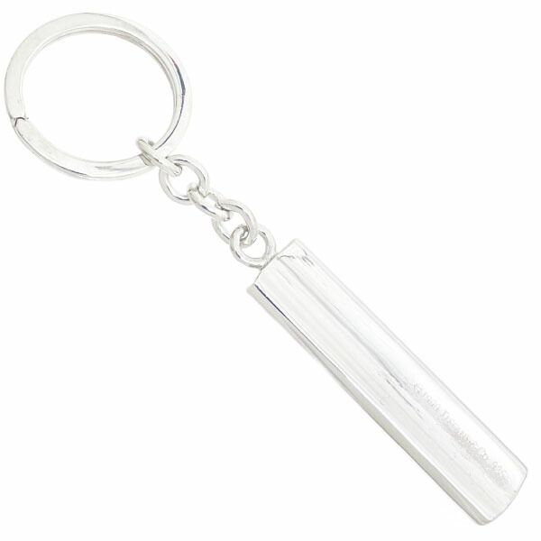 ティファニー キーホルダー 1837 バー キーリング スターリングシルバー SV 925 TIFFANY-Co. ロゴ キーフック キー 鍵 シルバー小物 ブランド小物