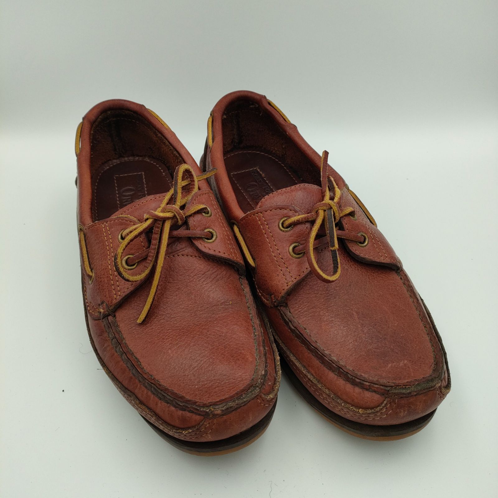 ゴーキー GOKEY® FOOTWEAR BY ORVIS モカシン 9¹|₂EE ブラウン 2アイレット ブルハイド